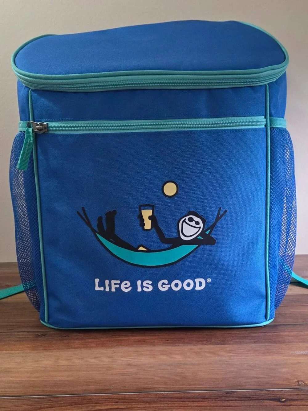 Life is Good Jake Hammock 30-Can Backpack Cooler